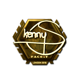 Sticker | kennyS (Gold) | London 2018