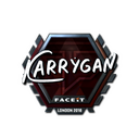 Sticker | karrigan (Foil) | London 2018