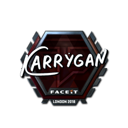 Sticker | karrigan (Foil) | London 2018