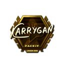 Sticker | karrigan (Gold) | London 2018