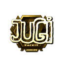 Sticker | JUGi (Gold) | London 2018