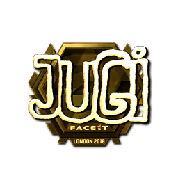 Sticker | JUGi (Gold) | London 2018