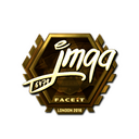 Sticker | jmqa (Gold) | London 2018