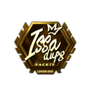 Sticker | ISSAA (Gold) | London 2018