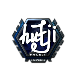 Sticker | hutji (Foil) | London 2018
