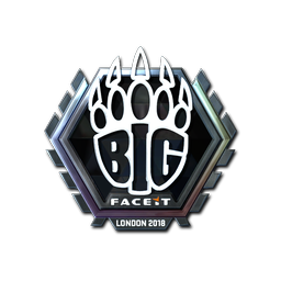 Sticker | BIG (Foil) | London 2018