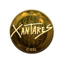 Sticker | XANTARES (Gold) | Katowice 2019