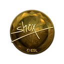 Sticker | shox (Gold) | Katowice 2019