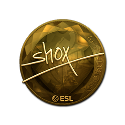 Sticker | shox (Gold) | Katowice 2019