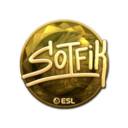 Sticker | S0tF1k (Gold) | Katowice 2019