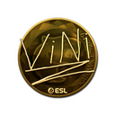Sticker | VINI (Gold) | Katowice 2019