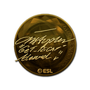 Sticker | GeT_RiGhT (Gold) | Katowice 2019