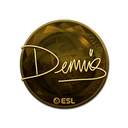 Sticker | dennis (Gold) | Katowice 2019