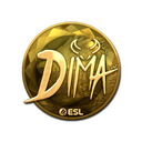 Sticker | Dima (Gold) | Katowice 2019