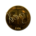 Sticker | KRIMZ (Gold) | Katowice 2019