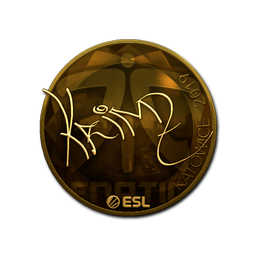 Sticker | KRIMZ (Gold) | Katowice 2019