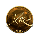 Sticker | Kvik (Gold) | Katowice 2019