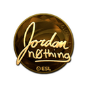 Sticker | n0thing (Gold) | Katowice 2019
