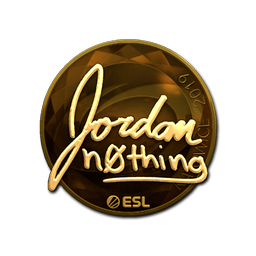 Sticker | n0thing (Gold) | Katowice 2019
