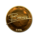 Sticker | Brehze (Gold) | Katowice 2019