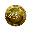 Sticker | COLDYY1 (Gold) | Katowice 2019