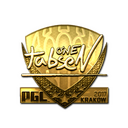 Sticker | tabseN (Gold) | Krakow 2017