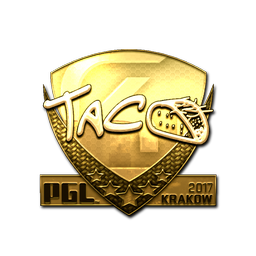 Sticker | TACO (Gold) | Krakow 2017
