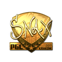 Sticker | Snax (Gold) | Krakow 2017