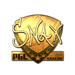 Sticker | Snax (Gold) | Krakow 2017