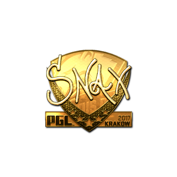 Sticker | Snax (Gold) | Krakow 2017