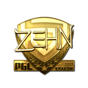 Sticker | zehN (Gold) | Krakow 2017