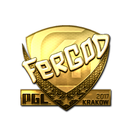 Sticker | fer (Gold) | Krakow 2017