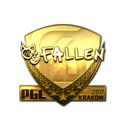 Sticker | FalleN (Gold) | Krakow 2017