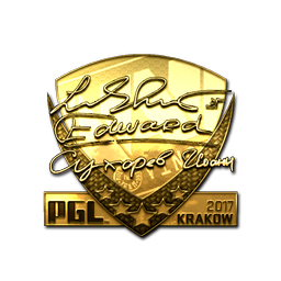 Sticker | Edward (Gold) | Krakow 2017
