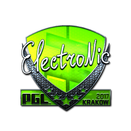 Sticker | electronic (Foil) | Krakow 2017