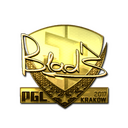 Sticker | B1ad3 (Gold) | Krakow 2017