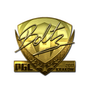 Sticker | boltz (Gold) | Krakow 2017