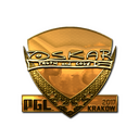 Sticker | oskar (Gold) | Krakow 2017