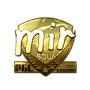 Sticker | mir (Gold) | Krakow 2017