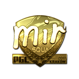 Sticker | mir (Gold) | Krakow 2017
