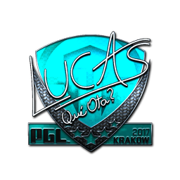 Sticker | LUCAS1 (Foil) | Krakow 2017