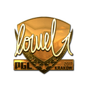 Sticker | loWel (Gold) | Krakow 2017