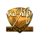Sticker | kioShiMa (Gold) | Krakow 2017