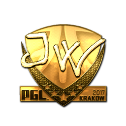Sticker | JW (Gold) | Krakow 2017