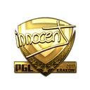 Sticker | innocent (Gold) | Krakow 2017