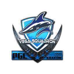 Sticker | Vega Squadron (Foil) | Krakow 2017