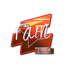 Sticker | rain (Foil) | Atlanta 2017