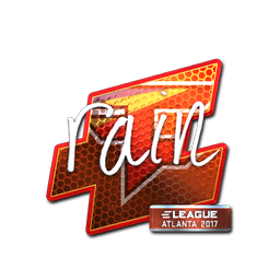Sticker | rain (Foil) | Atlanta 2017