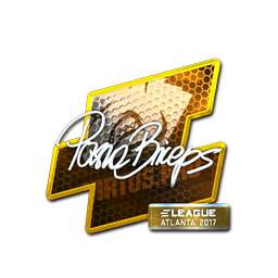 Sticker | pashaBiceps (Foil) | Atlanta 2017