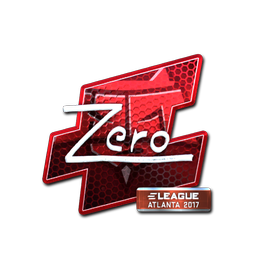 Sticker | Zero (Foil) | Atlanta 2017